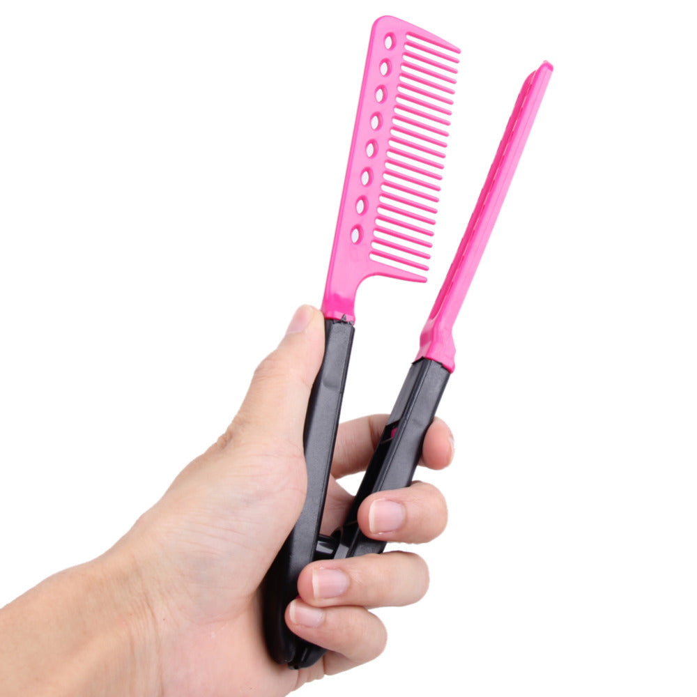 V Straightener Comb